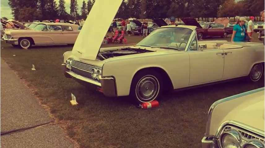 2017 Grand National Show Field LCOC Lincoln & Continental Owners Club Gilmore Car Museum