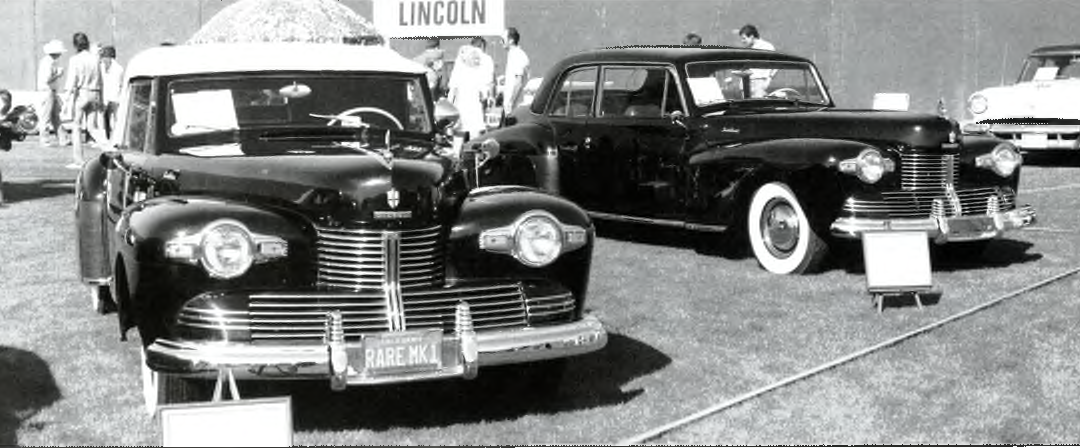 1942 Lincolns.  Cars So Rare from a Turbulent Year