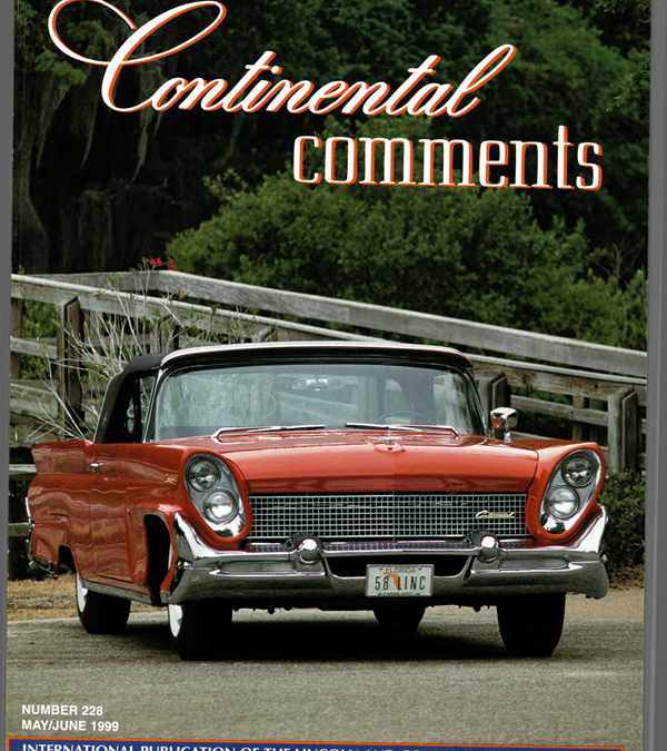 1958 Lincoln Restoration Story with a Happy Ending