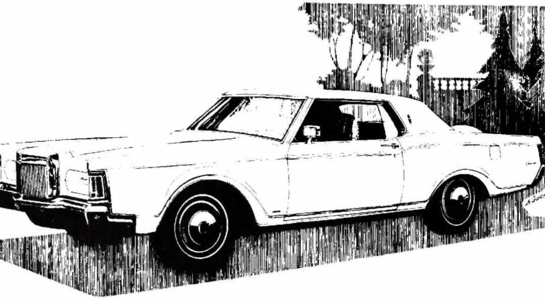 1968 Continental Mark III Press Release