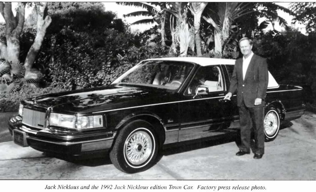 The Jack Nicklaus Edition Lincoln Town Car