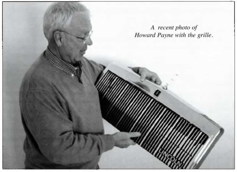 Howard Payne with grill