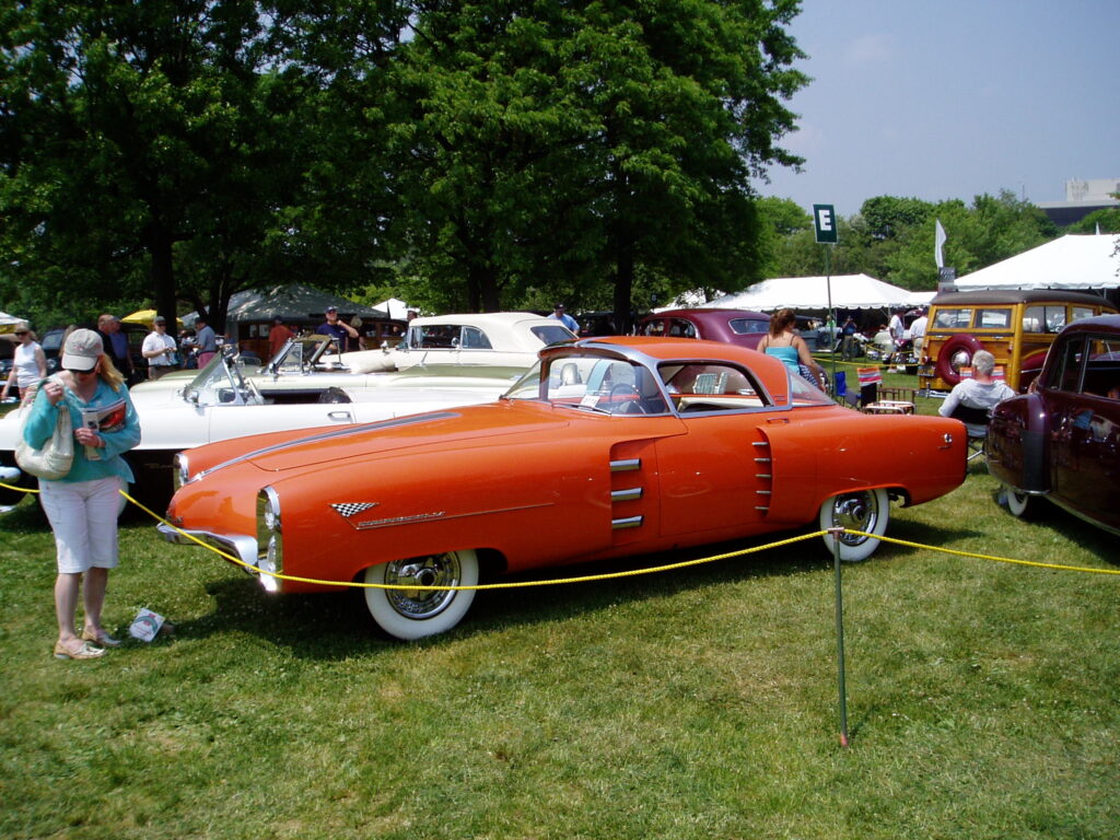 1955 Lincoln Boano Coupe Color Photo