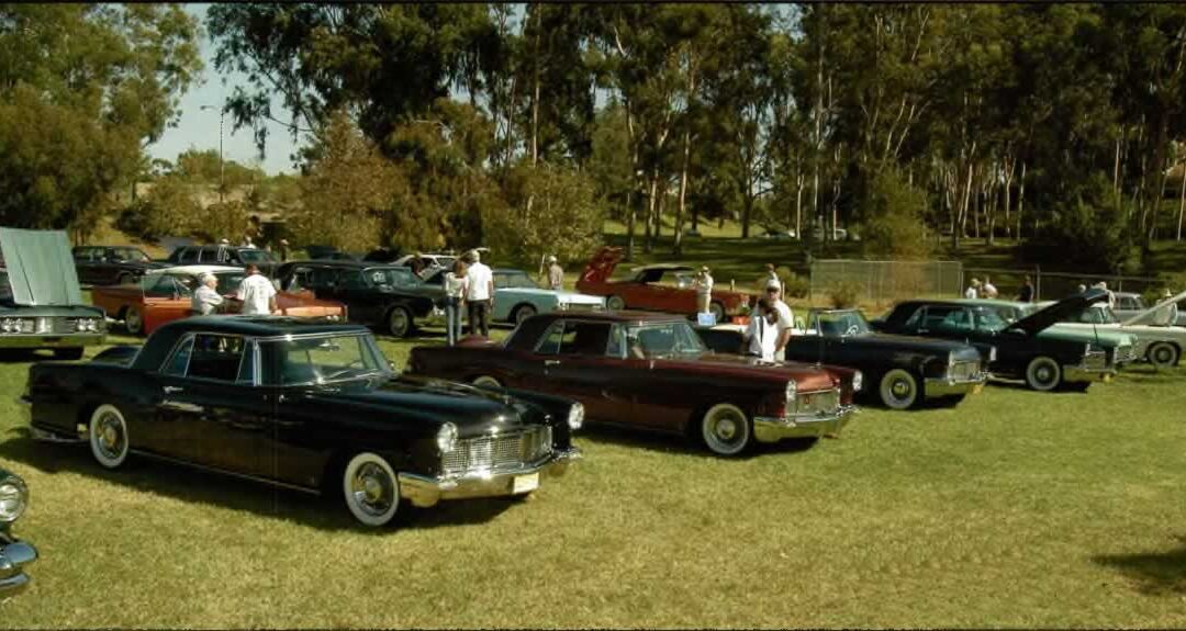 Eight Continental Mark IIs at the 2008 Western National Meet in Irvine, California