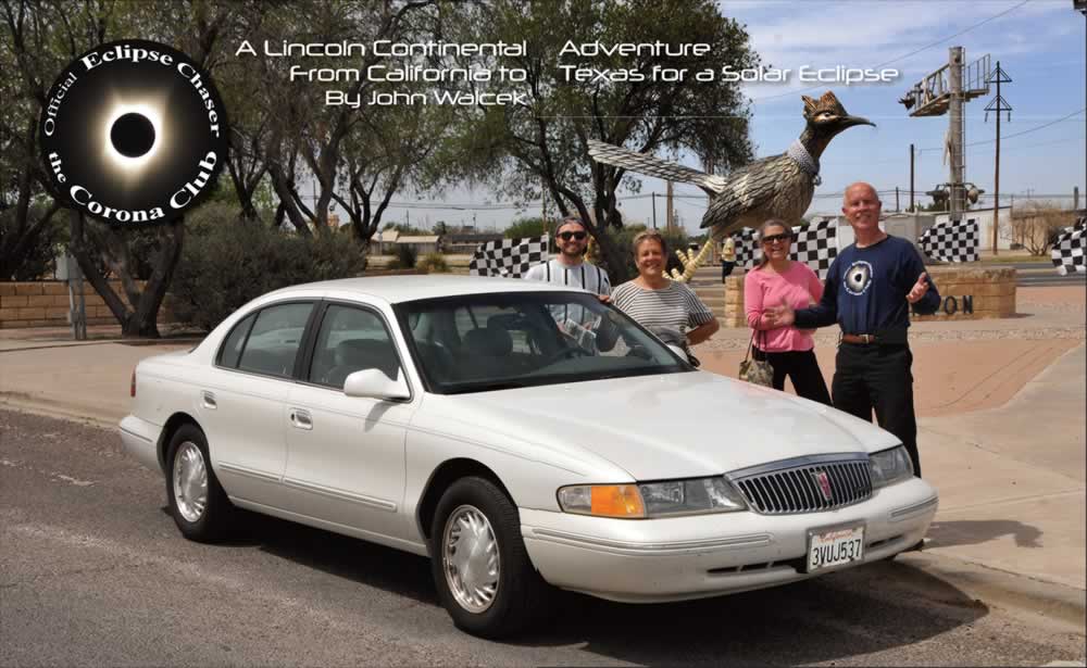 A Lincoln Continental Adventure from California to Texas for a Solar